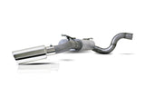 Cat-Back Single Exhaust System; Stainless