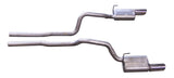 Cat-Back Dual Exhaust System; Stainless