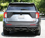 Axle Back Dual Exhaust System; Stainless