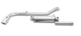 Cat-Back Single Exhaust System; Stainless