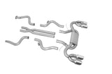 Cat-Back Dual Exhaust System; Stainless