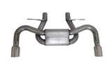 Axle Back Dual Exhaust System; Stainless