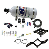 4150 SINGLE ENTRY BILLET CROSSBAR PLATE SYSTEM; (50-300HP) W/ 10LB Bottle .