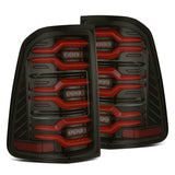 LED Taillights Black-Red