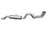 Cat-Back Dual Sport Exhaust System; Aluminized