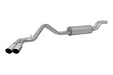 Cat-Back Dual Sport Exhaust System; Stainless