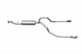 Cat-Back Dual Split Exhaust System; Stainless