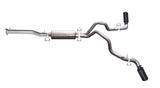 Black Elite Cat-Back Dual Extreme Exhaust System; Stainless