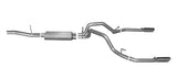 Cat-Back Dual Split Exhaust System; Stainless