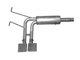 Cat-Back Super Truck Exhaust System; Stainless