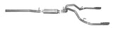 Cat-Back Dual Split Exhaust System; Stainless