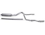 Cat-Back Dual Split Exhaust System; Stainless