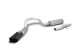 Black Elite Cat-Back Dual Sport Exhaust System; Stainless