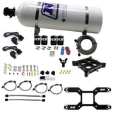 4150 DUAL STAGE BILLET CROSSBAR; (50-300 & 100-500HP); With 15LB Bottle.