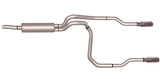 Cat-Back Dual Split Exhaust System; Stainless