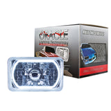 Pre-Installed Lights 4x6 IN. Sealed Beam - White Halo