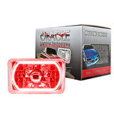 Pre-Installed Lights 4x6 IN. Sealed Beam - Red Halo