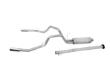 Cat-Back Dual Split Exhaust System; Stainless