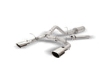 Cat-Back Dual Split Exhaust System; Stainless