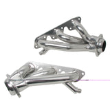 1999-2004 MUSTANG 3.8L 3.9L V6 1-5/8 SHORTY HEADERS (POLISHED SILVER CERAMIC).