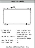 01-05 Lexus IS300 High-Performance All-Aluminum Radiator