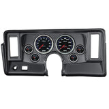 DIRECT FIT DASH KIT, NOVA 69-76, TACH/MPH/FUEL/OILP/WTMP/VOLT, COBALT