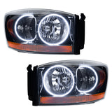 SMD Pre-Assembled Headlights, Black, White