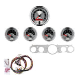 DIRECT FIT DASH KIT, MUSTANG 65-66, MPH/FUEL/OILP/WTMP/BAT, AM