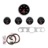 DIRECT FIT DASH KIT, MUSTANG 65-66, MPH/FUEL/OILP/WTMP/BAT, DB