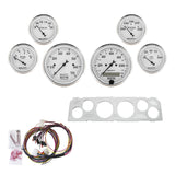 DIRECT FIT DASH KIT, CHEVY TRUCK 64-66, TACH/MPH/FUEL/OILP/WTMP/VOLT, OTW