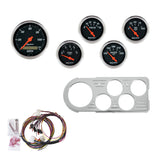 DIRECT FIT DASH KIT, FORD TRUCK 48-50, MPH/FUEL/OILP/WTMP/BAT, DB