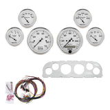 DIRECT FIT DASH KIT, CHEVY TRUCK 60-63, TACH/MPH/FUEL/OILP/WTMP/VOLT, OTW