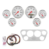 DIRECT FIT DASH KIT, FORD TRUCK 53-55, TACH/MPH/FUEL/OILP/WTMP/VOLT, AW