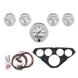 DIRECT FIT DASH KIT, CHEVY TRUCK 55-59, MPH/FUEL/OILP/WTMP/BAT, OTW