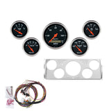 DIRECT FIT DASH KIT, CHEVY TRUCK 40-46, MPH/FUEL/OILP/WTMP/BAT, DB