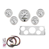 DIRECT FIT DASH KIT, CHEVY TRUCK 40-46, MPH/FUEL/OILP/WTMP/BAT, OTW