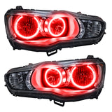 SMD Pre-Assembled Headlights, Red