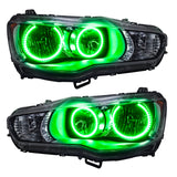 SMD Pre-Assembled Headlights, Green