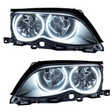 SMD Pre-Assembled Headlights, Black, White