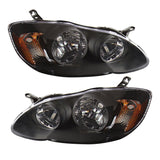 SMD Pre-Assembled Headlights, Black, White