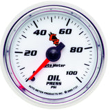 GAUGE, OIL PRESSURE, 2 1/16