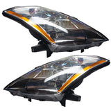 SMD Pre-Assembled Headlights, HID Style, Red