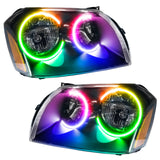 SMD Pre-Assembled Headlights, Black Bezel, ColorSHIFT(tm) - No Controller