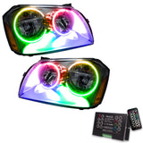 SMD Pre-Assembled Headlights, Chrome Bezel, ColorSHIFT(tm) 2.0