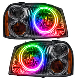 SMD Pre-Assembled Headlights, Dual Halo, ColorSHIFT(tm) 2.0