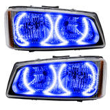 SMD Pre-Assembled Headlights, Blue