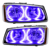 SMD Pre-Assembled Headlights, UV/Purple