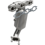 Catalytic Converter with Integrated Exhaust Manifold