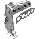 Catalytic Converter with Integrated Exhaust Manifold