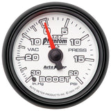 GAUGE, VAC/BOOST, 2 1/16